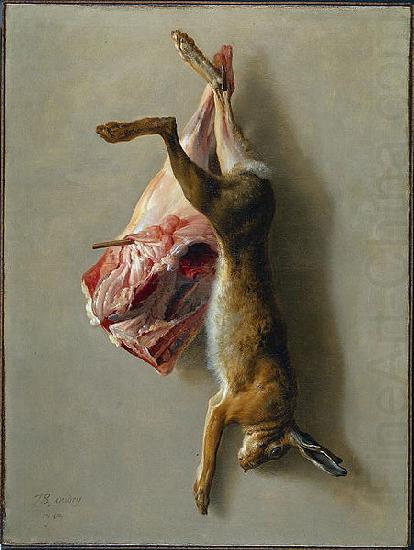 A Hare and a Leg of Lamb, Jean-Baptiste Oudry